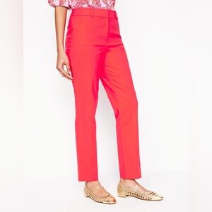 Banana Republic Salmon Avery Straight Leg Pants